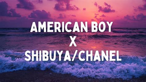 chanel boys luri s|American Boy (Frank Ocean Shibuya Chanel Remix) [LYRICS].